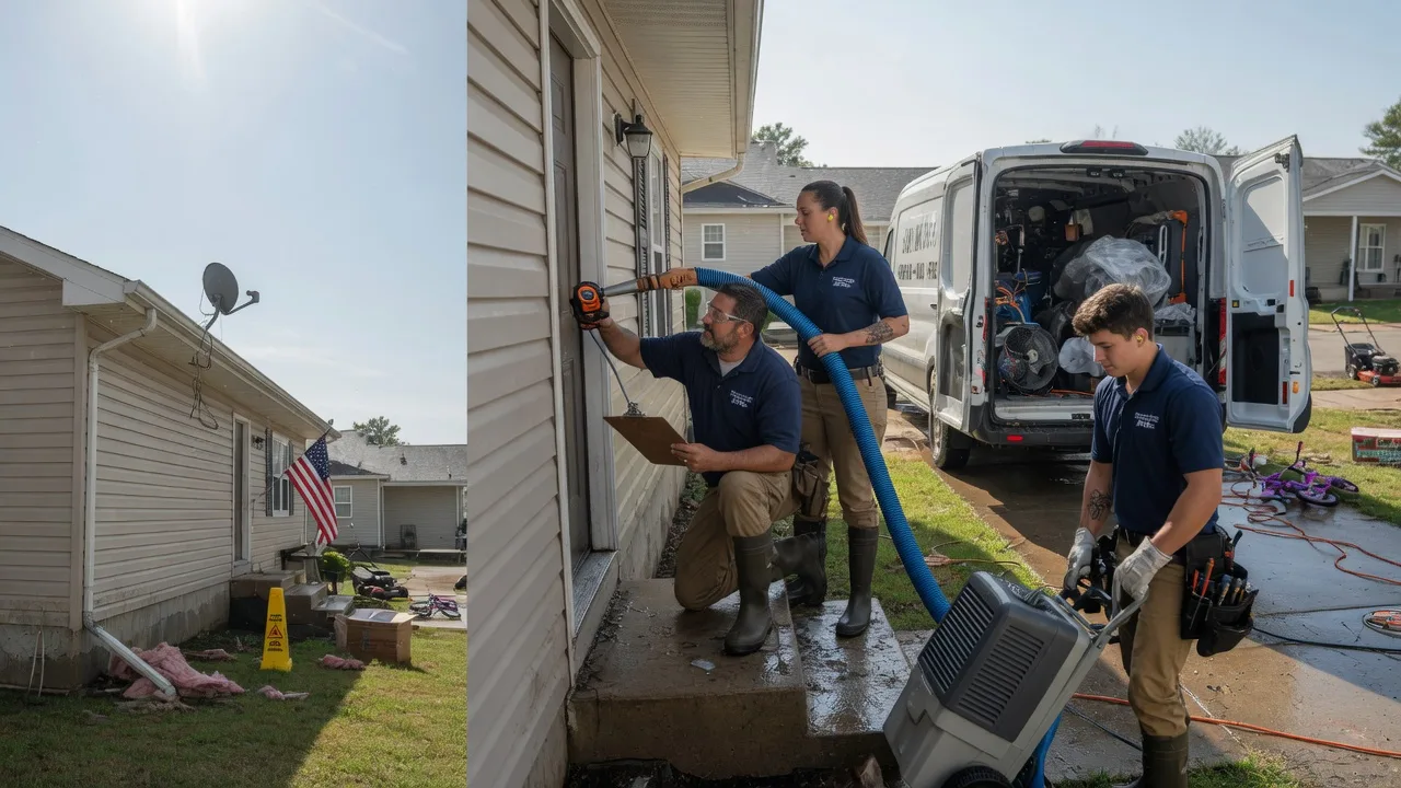 Ceiling Water Damage Restoration in Buchtel, OH near me